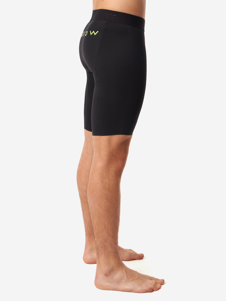 Тайтсы короткие мужские UGLOW, черный