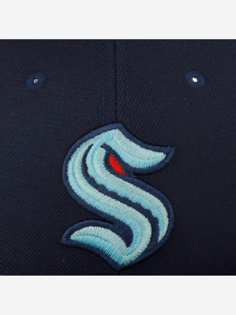 Бейсболка с прямым козырьком AMERICAN NEEDLE 42412A-SEK Seattle Kraken 400 Series NHL