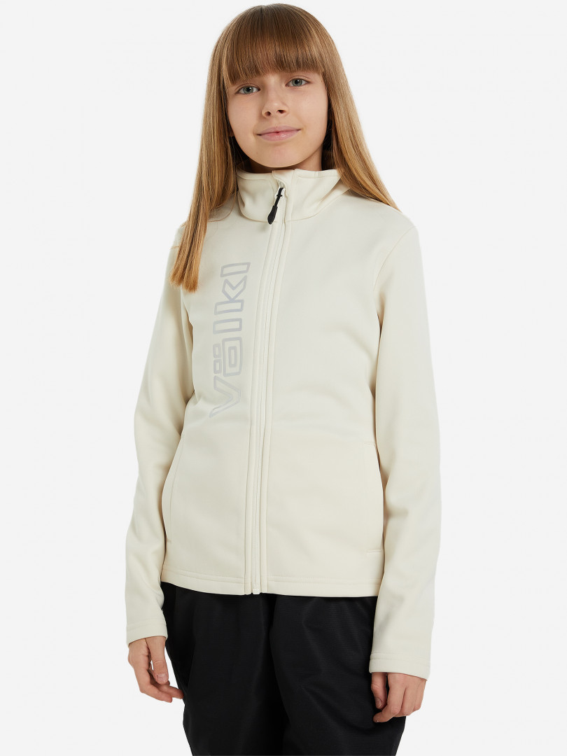 фото Джемпер флисовый для девочек volkl, бежевый