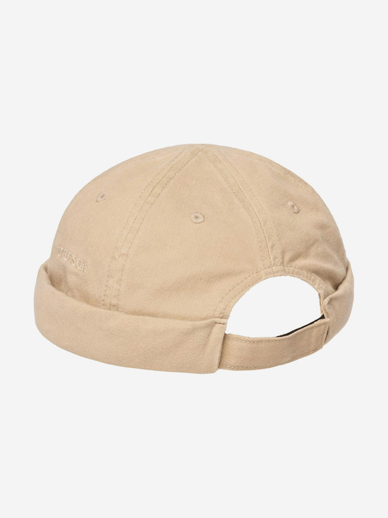 Шапка докер STETSON 8831101 DOCKER COTTON (бежевый)