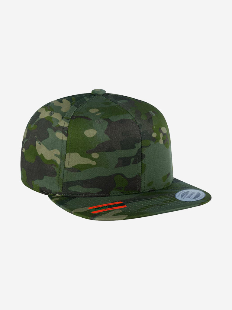 Бейсболка с прямым козырьком FLEXFIT 6089MC (оливковый)