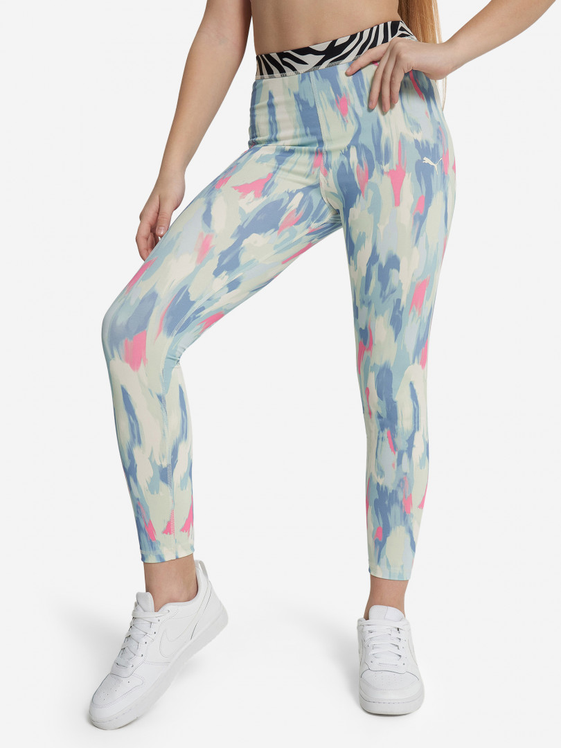Легинсы для девочек PUMA Animal Remix Голубой 2279₽