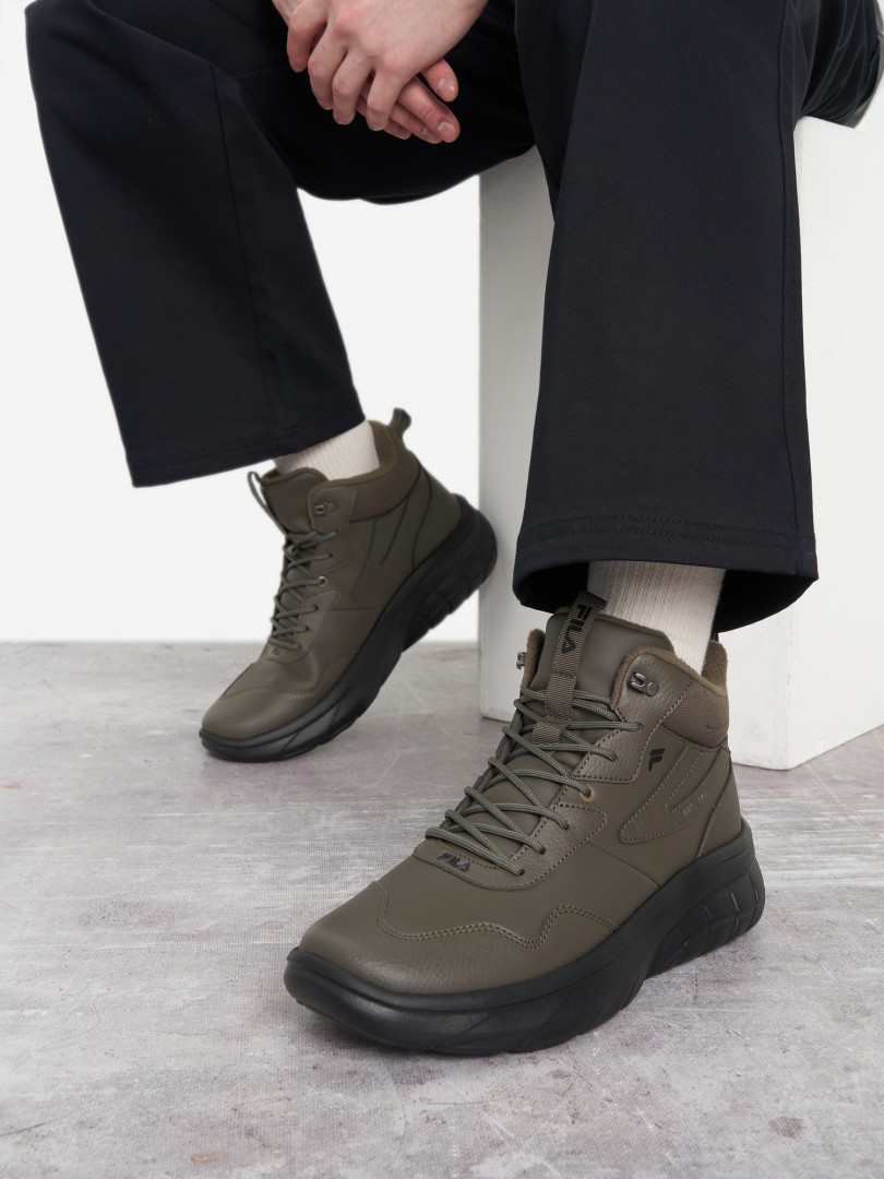 Кроссовки утепленные мужские FILA Base 30 Зеленый 6999₽