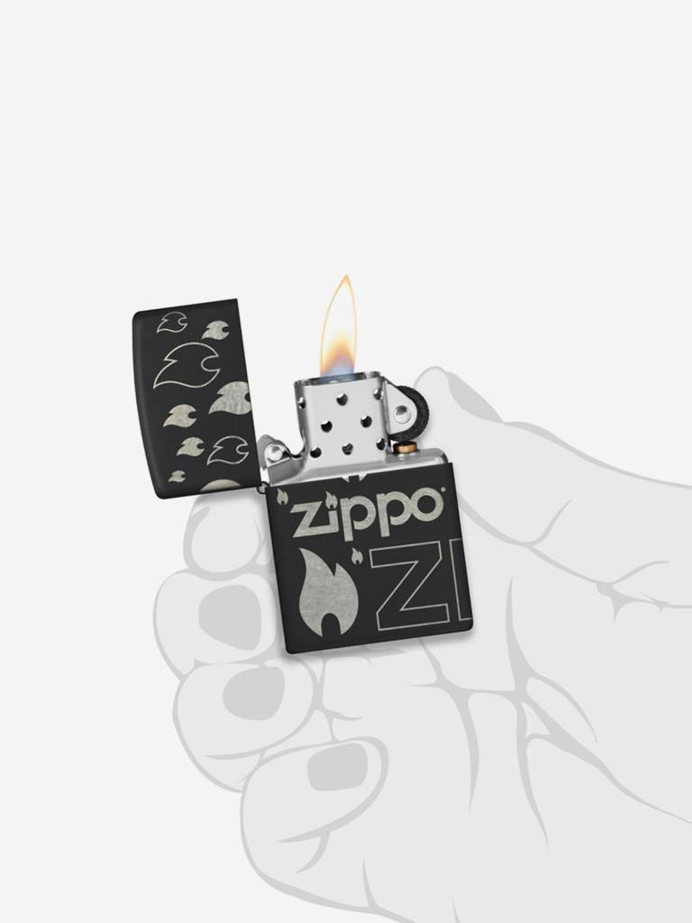 Зажигалка Zippo Classic Black Matte