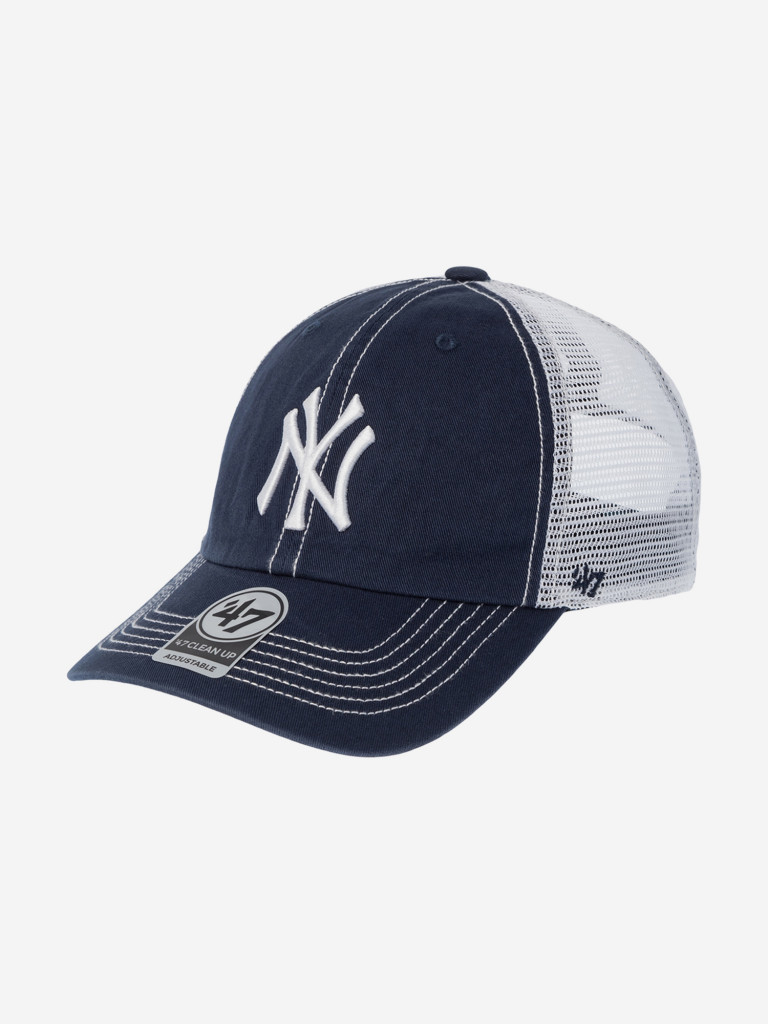 Бейсболка с сеточкой 47 BRAND B-TRWLR17GWP-NYWH New York Yankees MLB