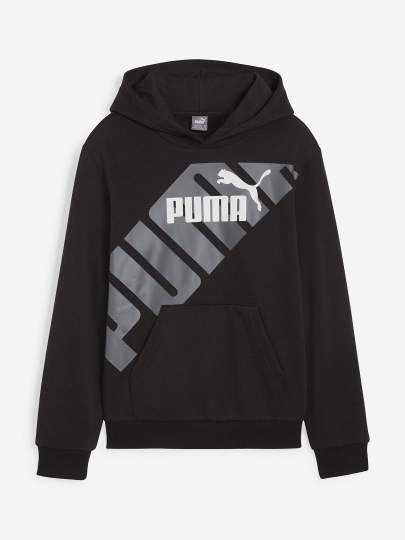 фото Худи для мальчиков puma power graphic, черный