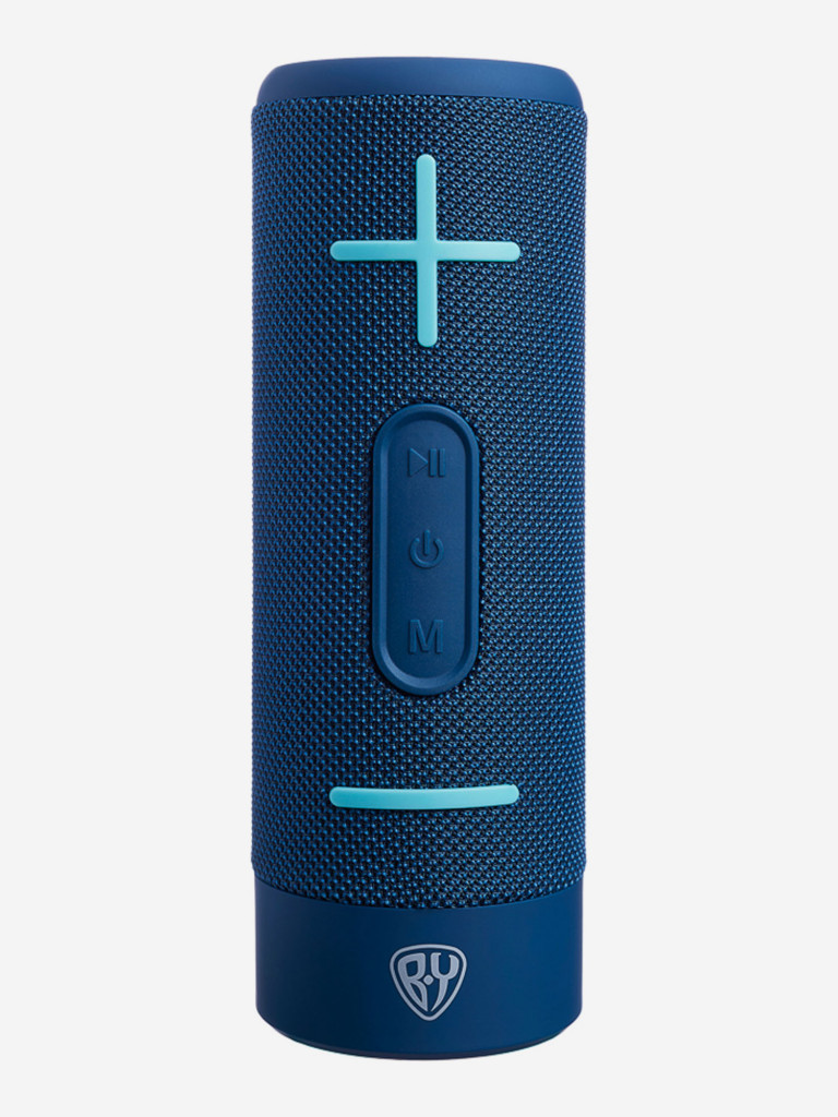 BY Колонка беспроводная Storm 10Вт, 1800мАч, BT5.0, USB, Micro-SD, AUX, тканевый корпус, синий