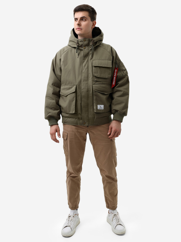 Бомбер утепленный мужской MA-1 Hunting MOD Alpha Industries