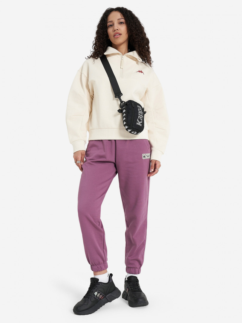 Толстовка женская Kappa 30991510299 Бежевый, размер 42, 44,50, 52,46, 48, фото 4