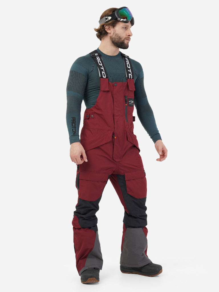 Полукомбинезон мужской Proton Burgundy