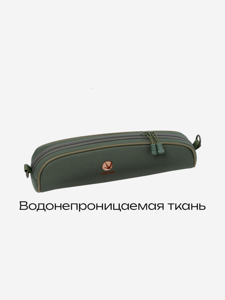 Чехол для прицела Vektor, нейлоновый с мягкой подкладкой и ремнем, длина 36 см, высота 11 см, зеленый