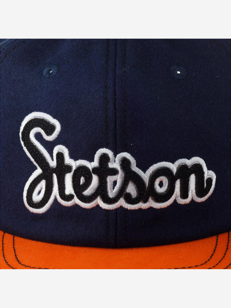 Бейсболка с прямым козырьком STETSON 7790108 BASEBALL CAP RETRO SCRIPT (синий)