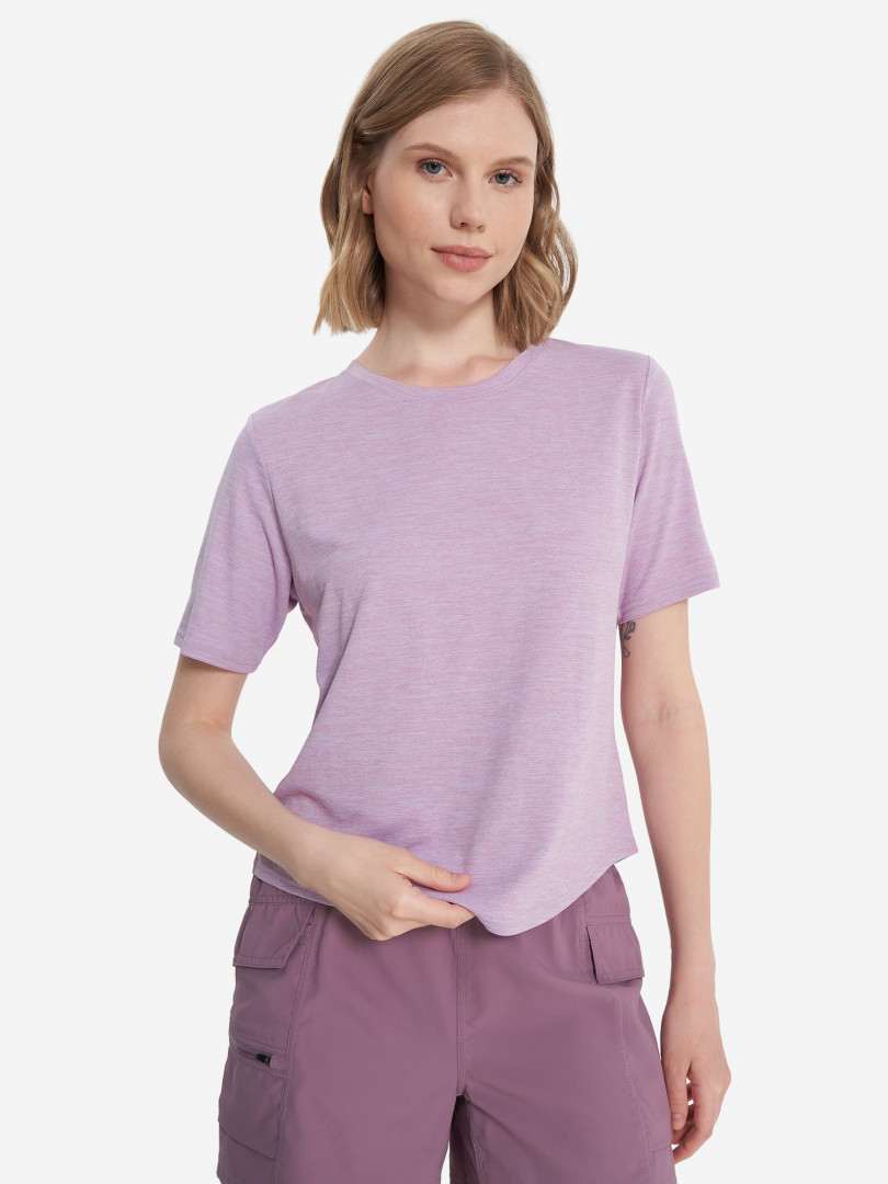 Футболка женская Mountain Hardwear Sunblocker Short Sleeve Фиолетовый 2699₽