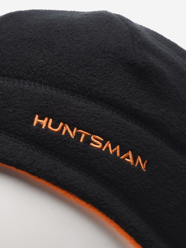 Шапка мужская HUNTSMAN флисовая двусторонняя бини для рыбалки и охоты