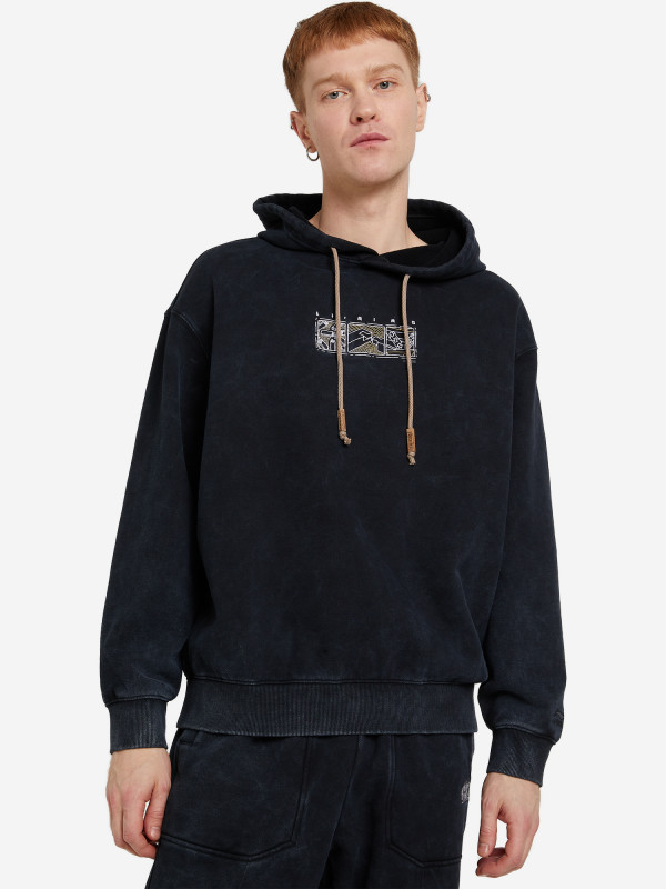 Худи мужская Li-Ning Po Knit арт. AWDT905-2F черный цвет — купить за 2669 руб. со скидкой 70 %, отзывы в интернет-магазине Спортмастер