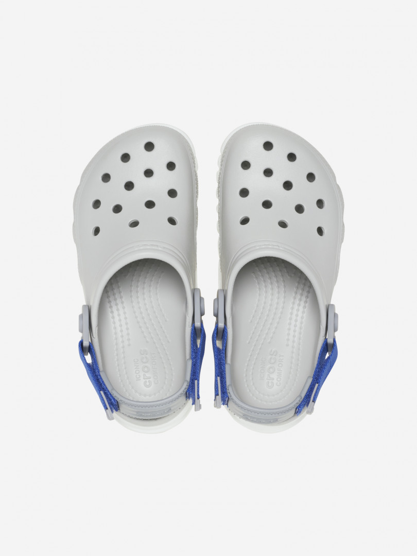 фото Сабо детские crocs duet max ii clog k, серый