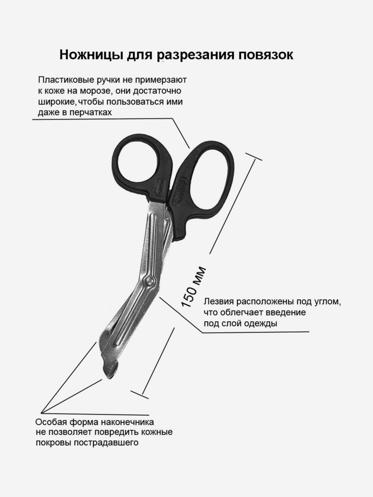 Аптечка (с наполнением) индивидуальная в сумке 5070