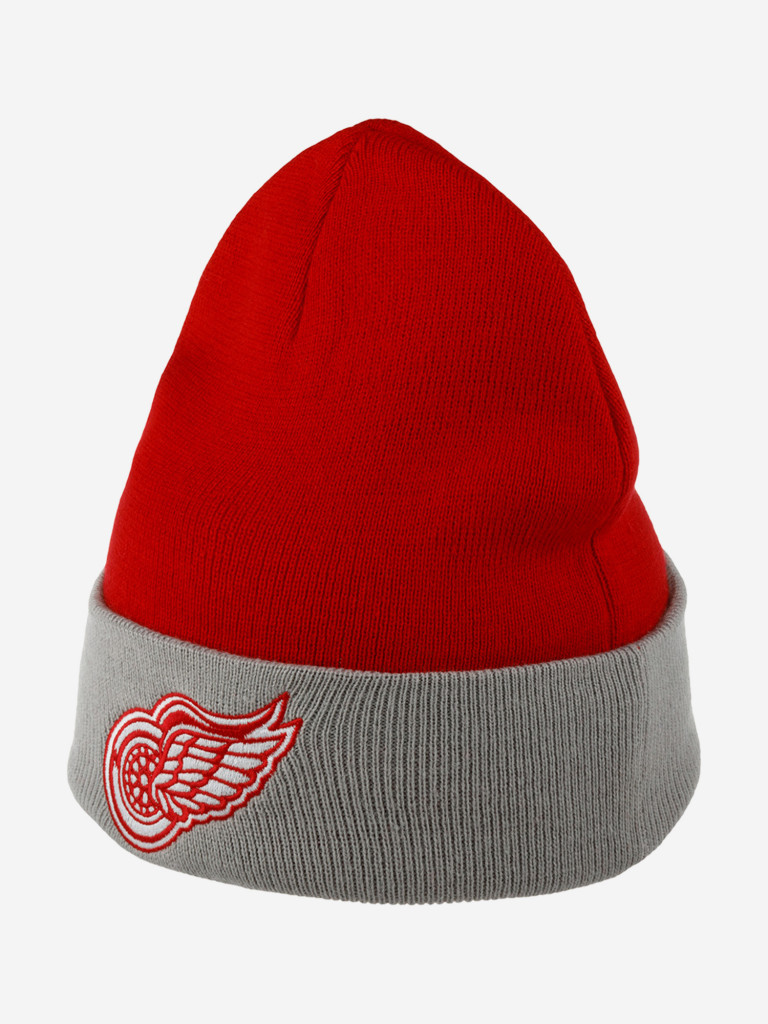 Шапка с отворотом MITCHELL NESS MN-NHL-EU174-DETRED-RED Detroit Red Wings NHL (красный)