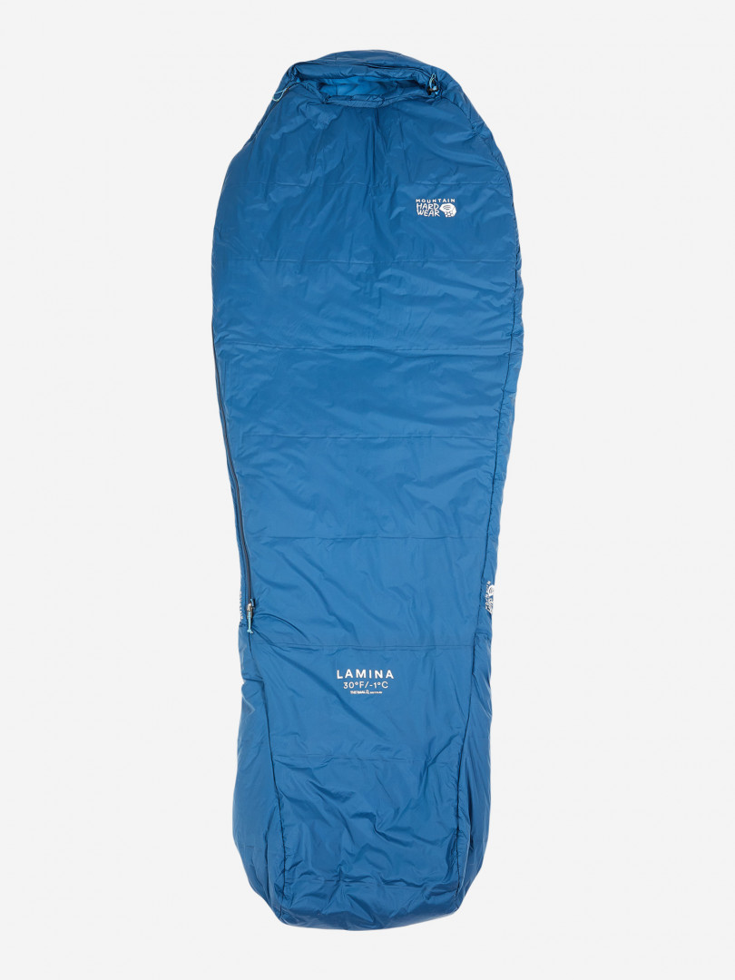 фото Спальный мешок mountain hardwear lamina -1 long правосторонний, синий