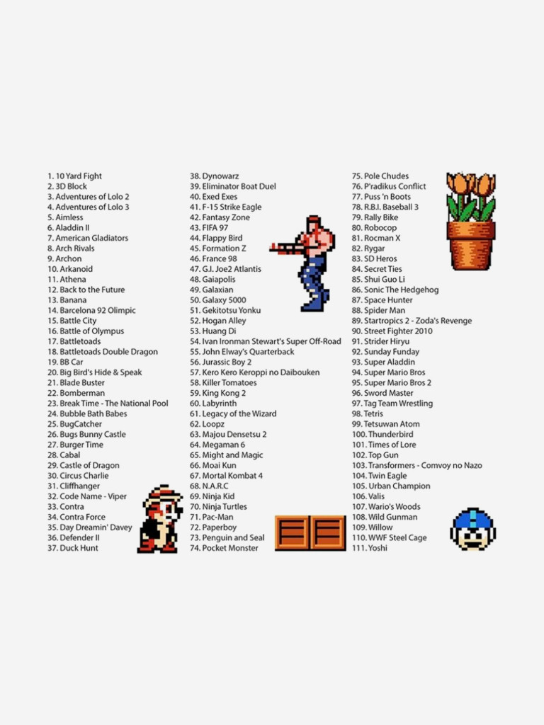 Картридж игровой DVTech 8 бит 111 игр