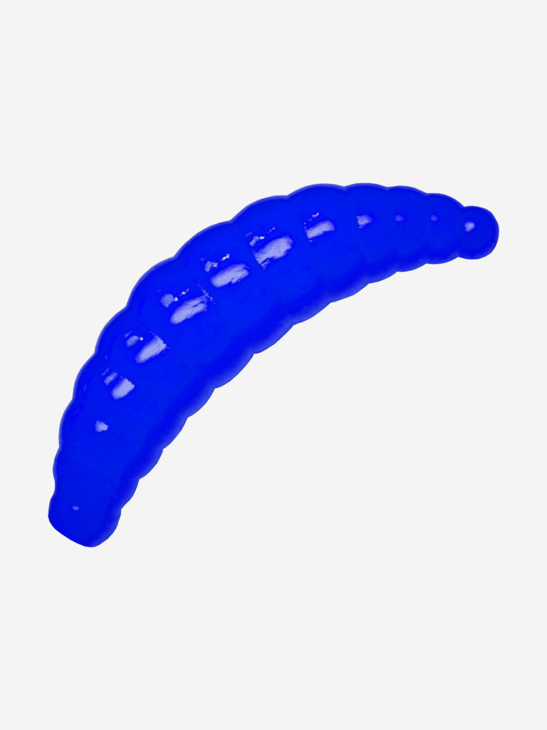 Силикон TROUT LURE (SANSAN) в банке, MAGGOT 30, СЫР, COL. 51 (Blue-Голубой), (12шт)
