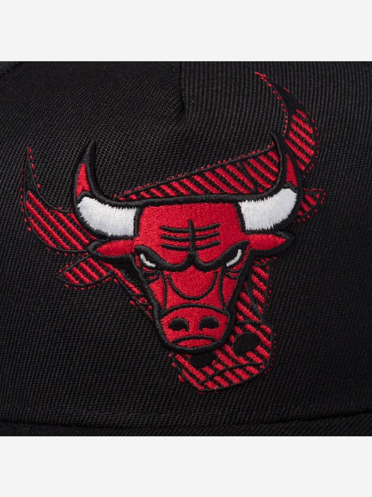 Бейсболка MITCHELL NESS HP12813-CBUBLCK Chicago Bulls NBA