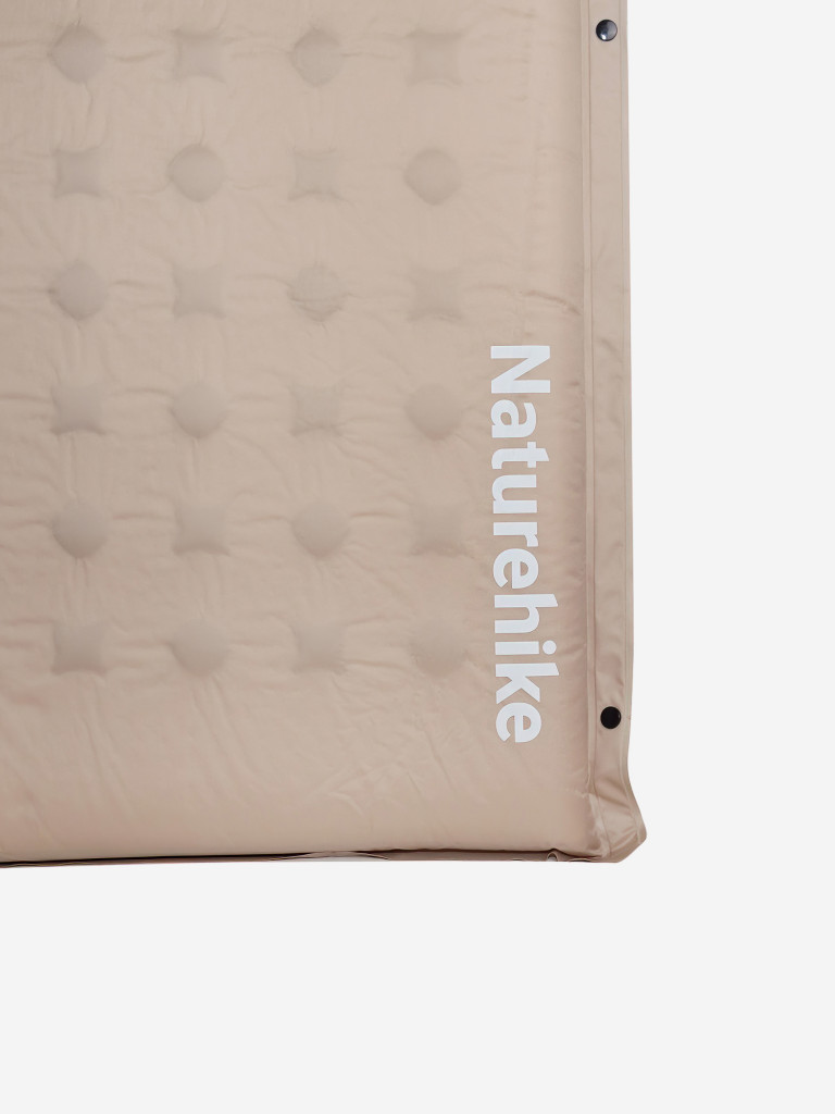Коврик надувной двойной Naturehike D series, бежевый
