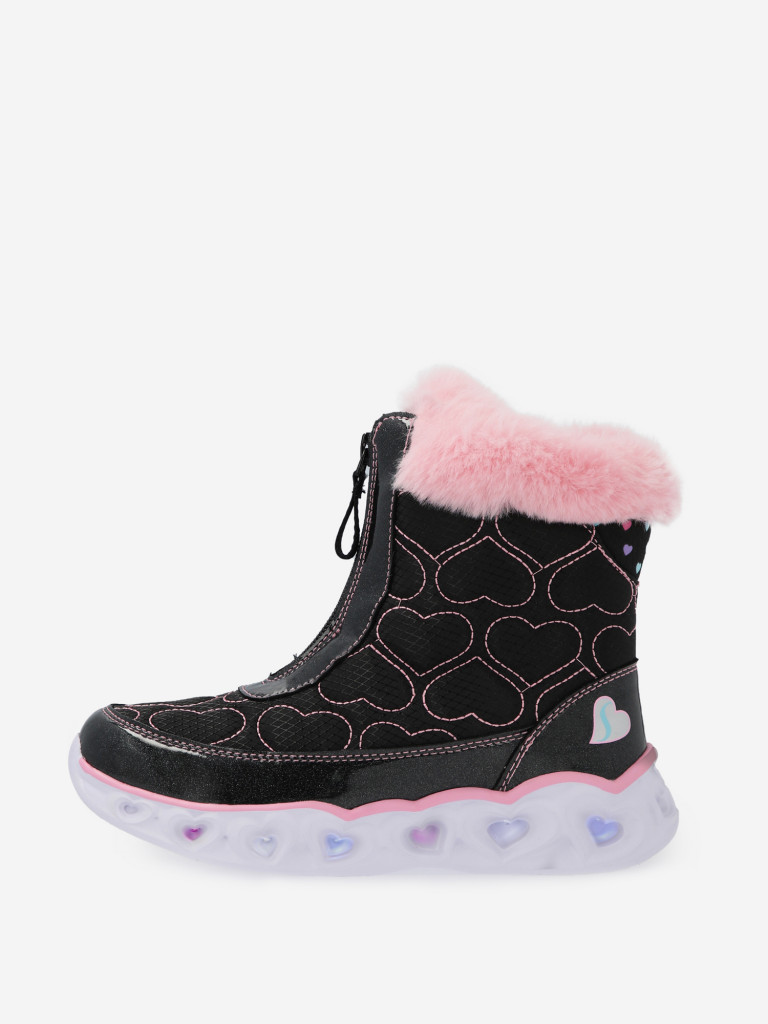 Сапоги утепленные для девочек Skechers Heart Lights