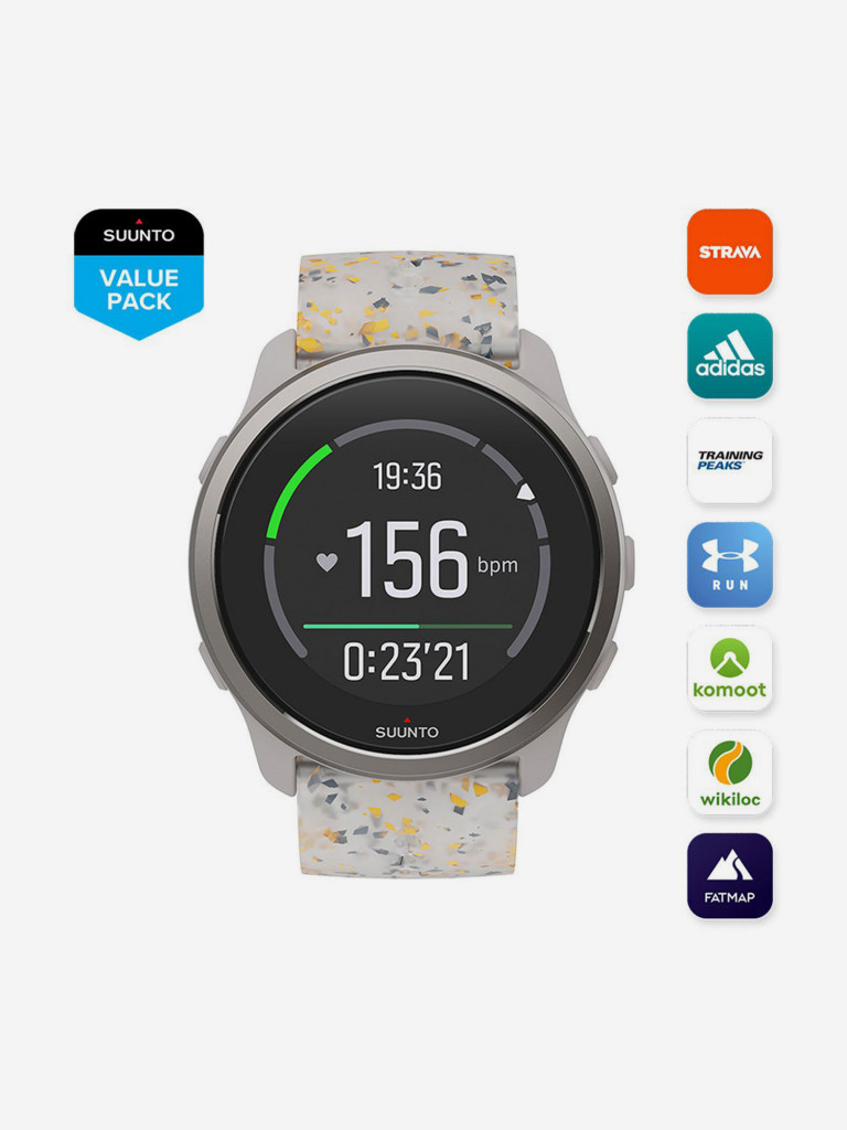 Спортивные умные часы Suunto 5 Peak Ridge Sand мультицвет