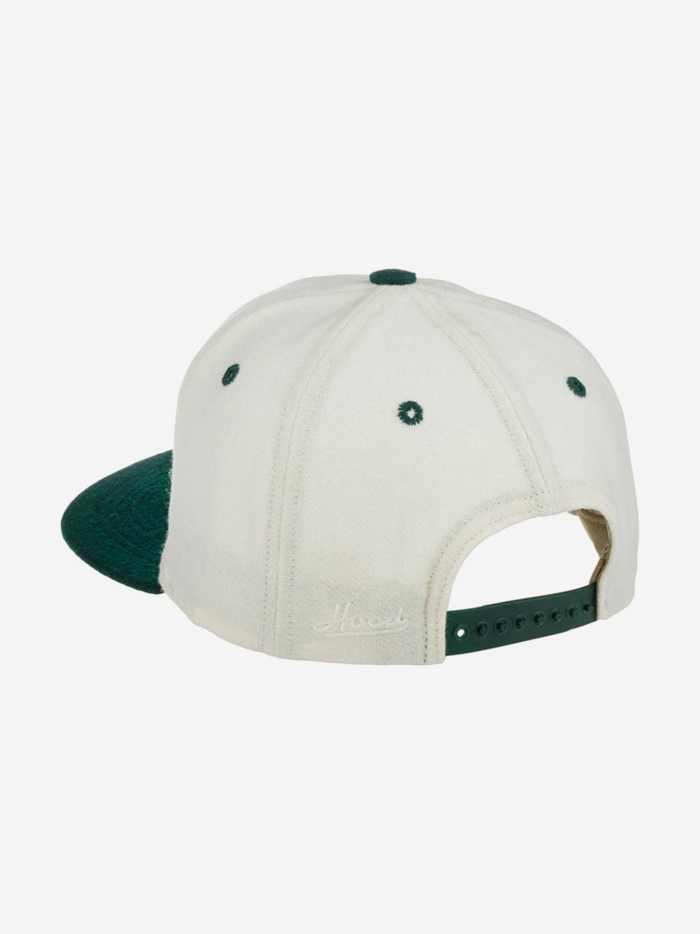 Бейсболка с прямым козырьком HOOD 101-MWL002-PA002-WH Love Love Park Two Tone (белый)