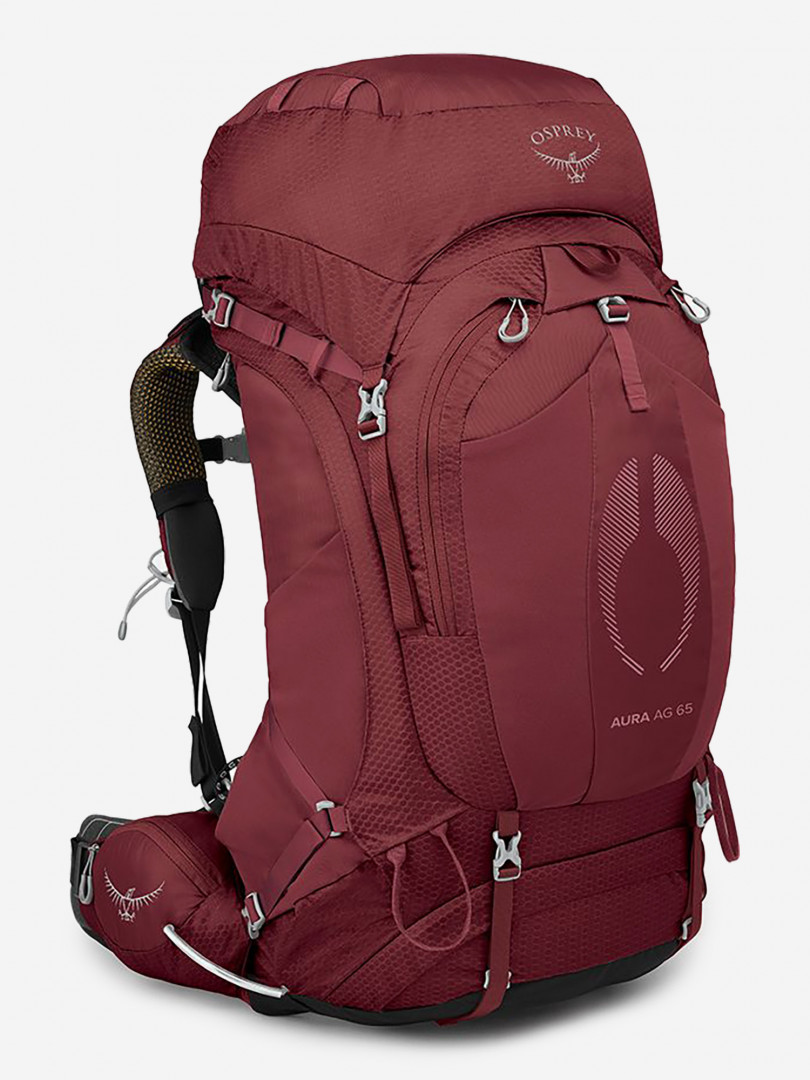 фото Рюкзак женский osprey aura ag, 65 л, красный