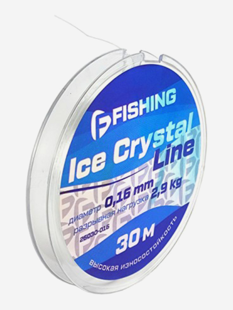 Леска F-FISHING Ice Crystal Line 30м 0,16мм