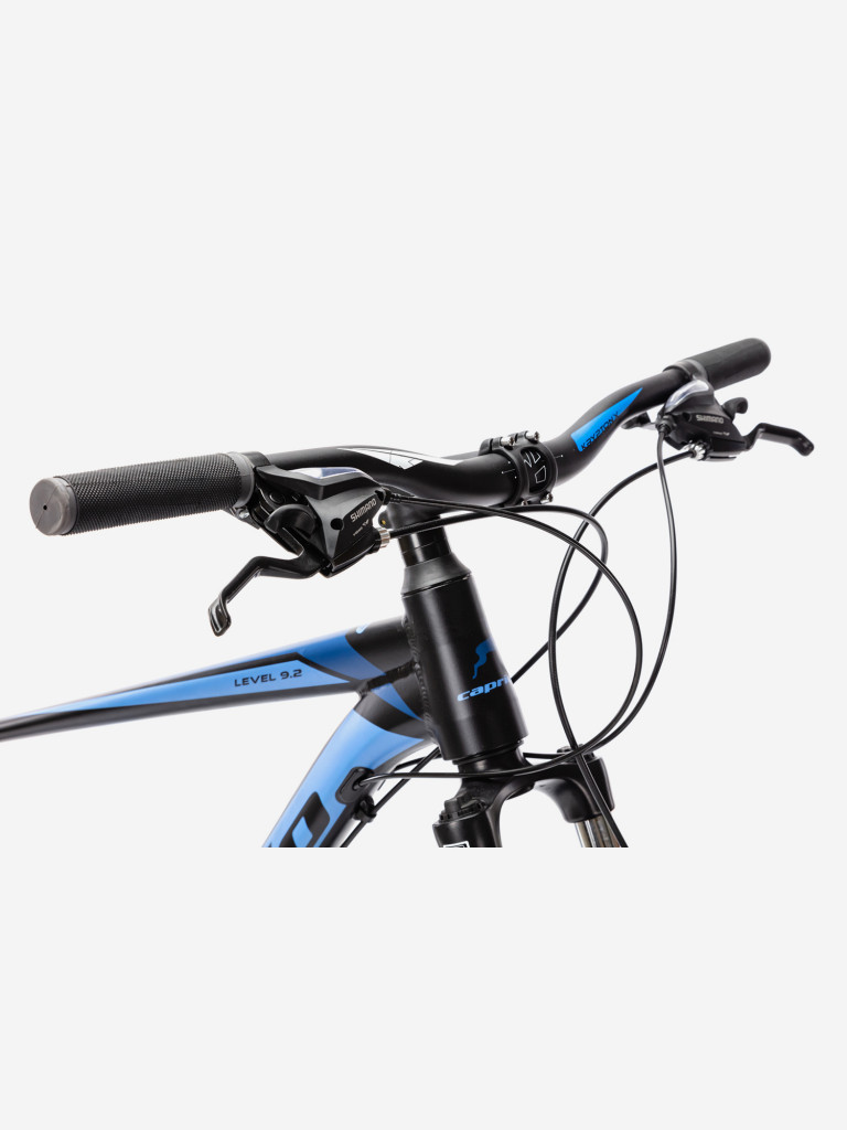 Велосипед CAPRIOLO MTB LEVEL 9.2 (3 X 8), рама алюминий 19'', колёса 29'' (чёрный - синий)