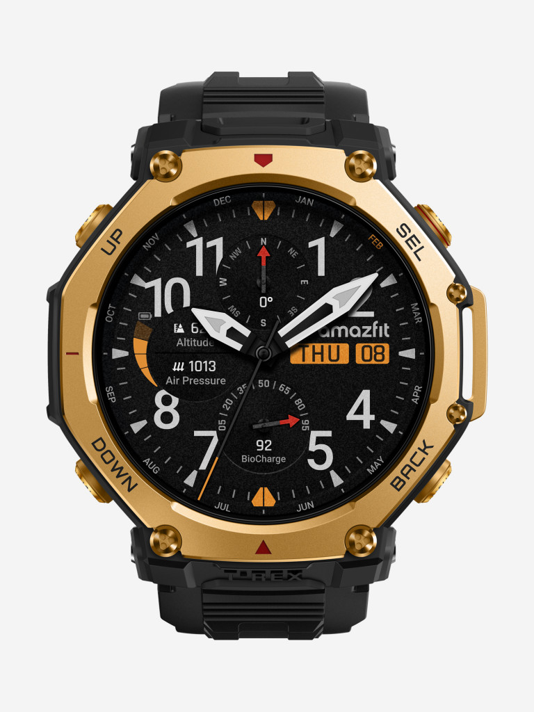 Умные часы Amazfit A2444 T-Rex 3 Pro Black Gold 48mm