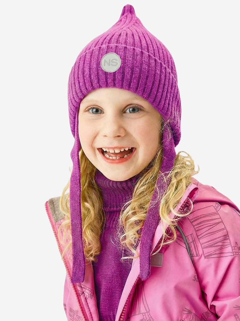 Комплект шапка и манишка NIKASTYLE