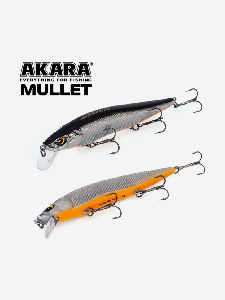 Воблер Akara Mullet 130F 23 гр. A83