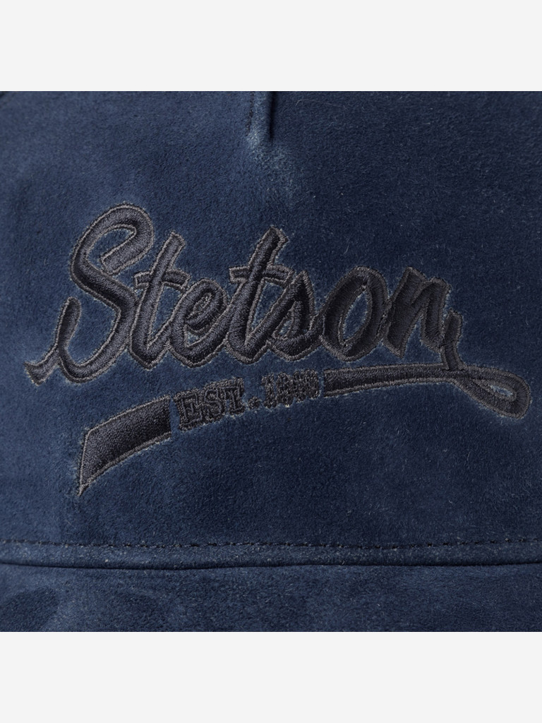Бейсболка STETSON 7757201 TRUCKER CAP DENIM LEATHER