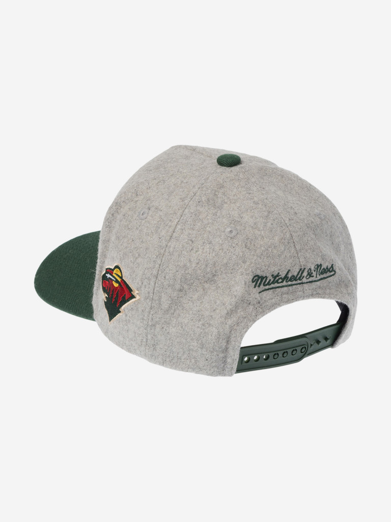 Бейсболка MITCHELL NESS HP14539-MWIGREY Minnesota Wild NHL