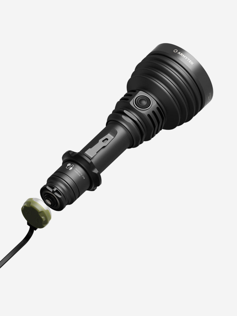 Фонарь светодиодный поисковой Armytek Barracuda Pro Max, 2800 лм, холодный свет