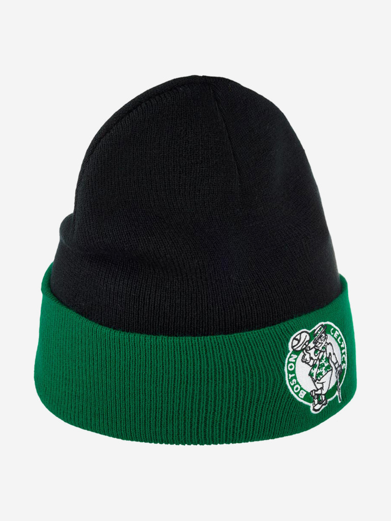 Шапка с отворотом MITCHELL NESS MN-NBA-EU174-BOSCEL-BLK Boston Celtics NBA (черный)