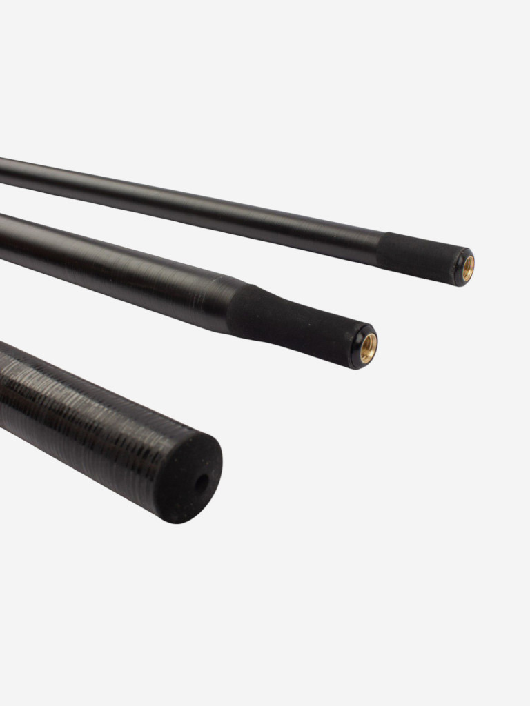 Ручка для подсачека Fish Crystal Duna Landing штекерная, карбон, спортивная 3 секции, 4.2 м