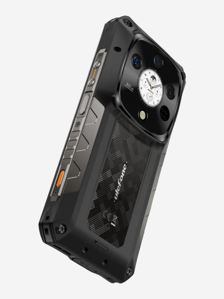 Смартфон Ulefone Armor 28 Pro 16+512 Black, 6.67”, FHD+, 1.04” 340x340, MTK7300, And15, 50+50+64, 50, 10600mAh, 4G, uSmart