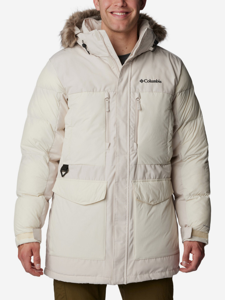 Пуховик мужской Columbia MarquaPeak Fusion Parka арт. 1957491 бежевый ...
