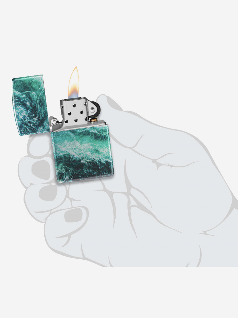 Зажигалка бензиновая ZIPPO 48621 Rogue Wave
