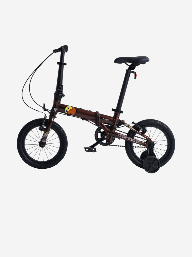 Велосипед Детский Складной Maxiscoo S007 PRO 14'' Бронза (2024)