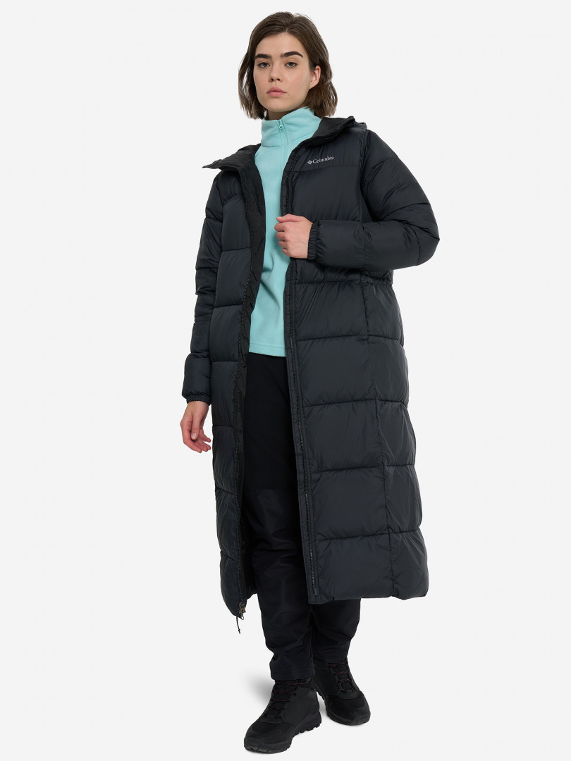 Пальто утепленное женское Columbia Puffect II Long Jacket 30963220299 Черный, размер 48,50,42,52, 54,46, фото 5