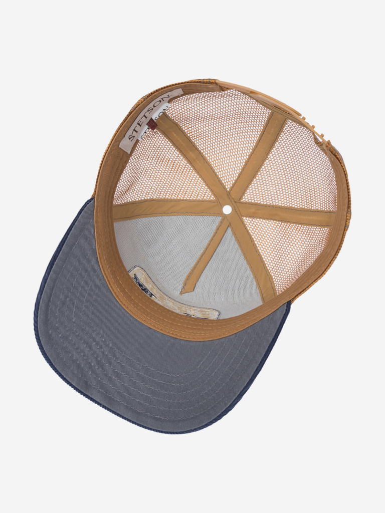 Бейсболка с сеточкой STETSON 7761174K TRUCKER CAP HEAVY DUTY (синий)