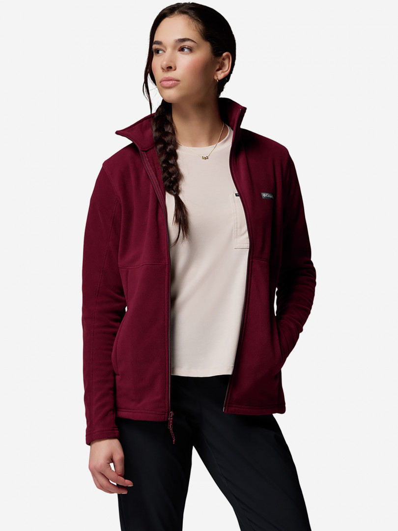 Джемпер флисовый женский Columbia Basin Trail III Full Zip Красный 3999₽