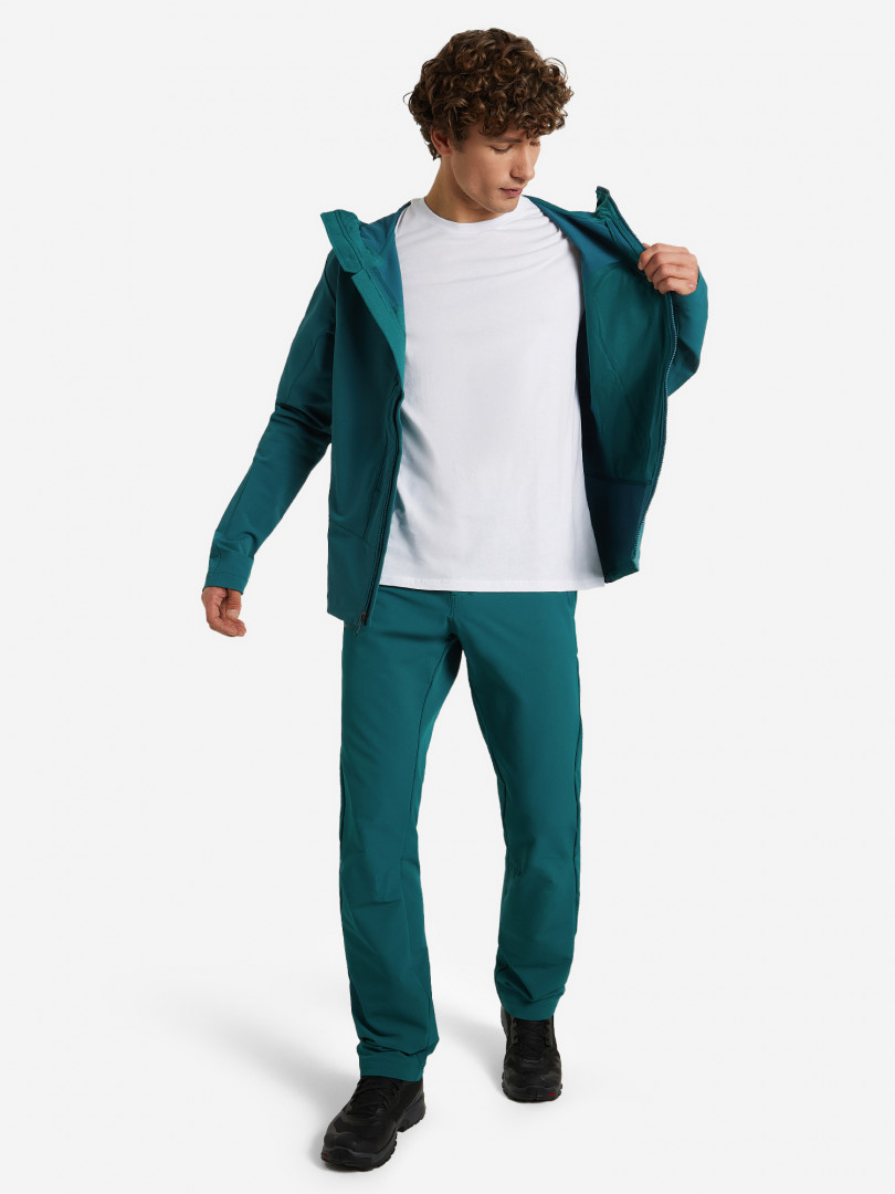 фото Куртка софтшелл мужская salomon outpeak, зеленый