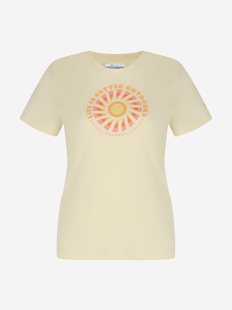 Футболка женская Columbia Ruby Springs Graphic Fitted Ss